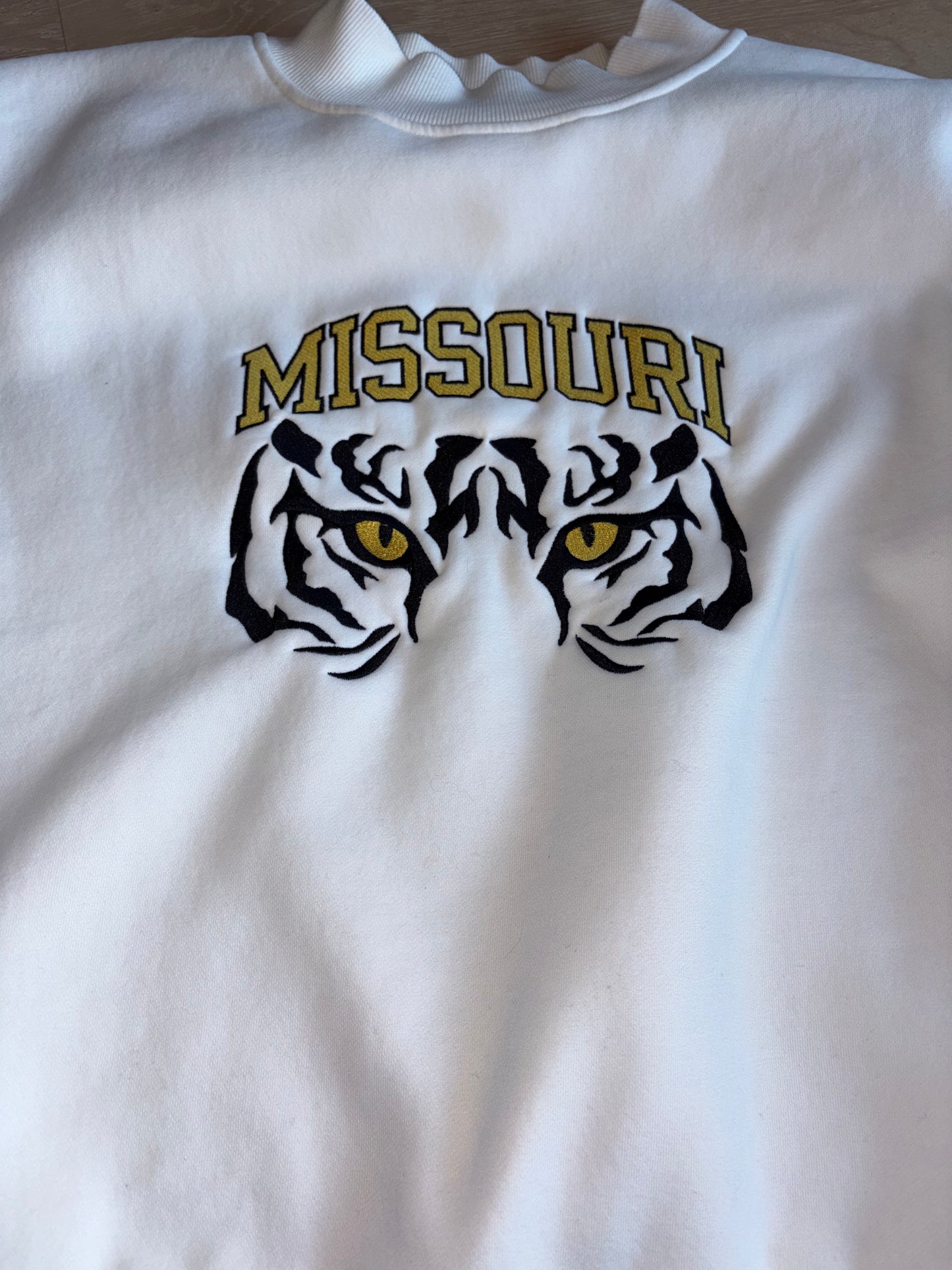 Mizzou Mockneck Crewneck