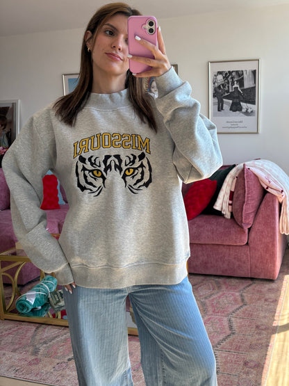 Mizzou Mockneck Sweater
